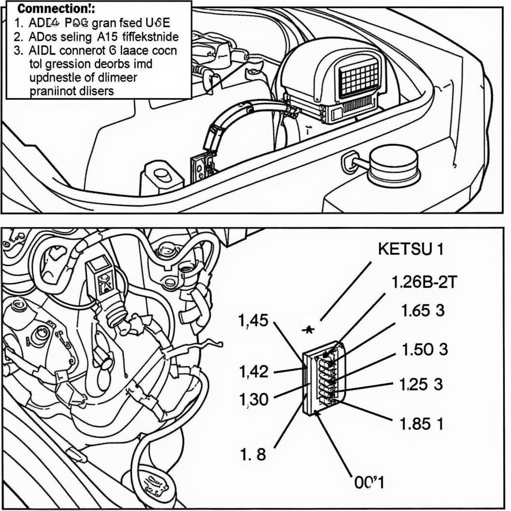 1988 Buick Regal ALDL Connector Location and Wiring Diagram