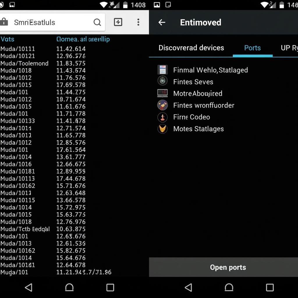 Angry IP Scanner Scan Results