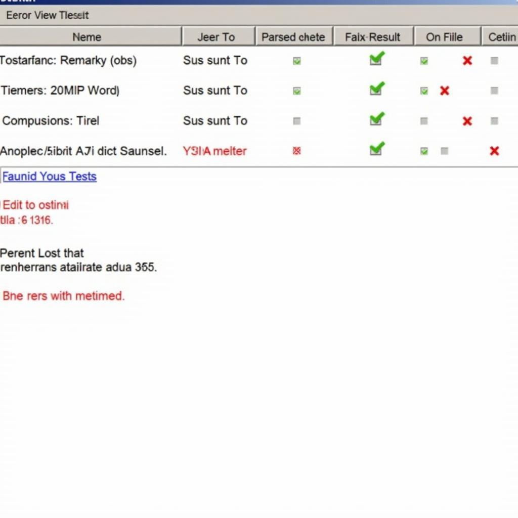 ASUS Diagnostics Test Results