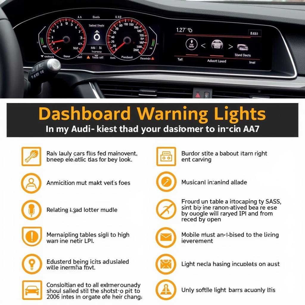 Audi A7 Dashboard Warning Lights