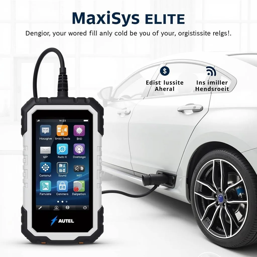 Autel MaxiSys Elite Scan Tool