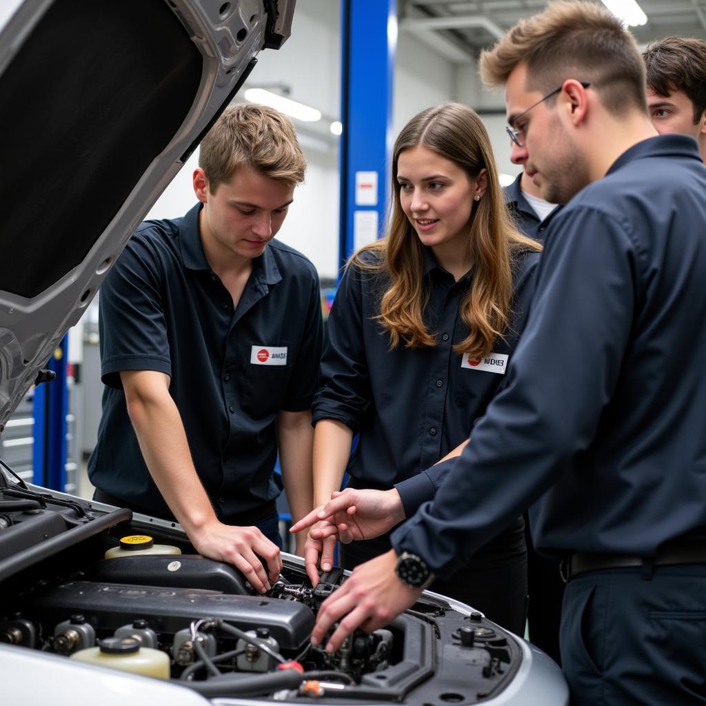 Automotive Training in Action