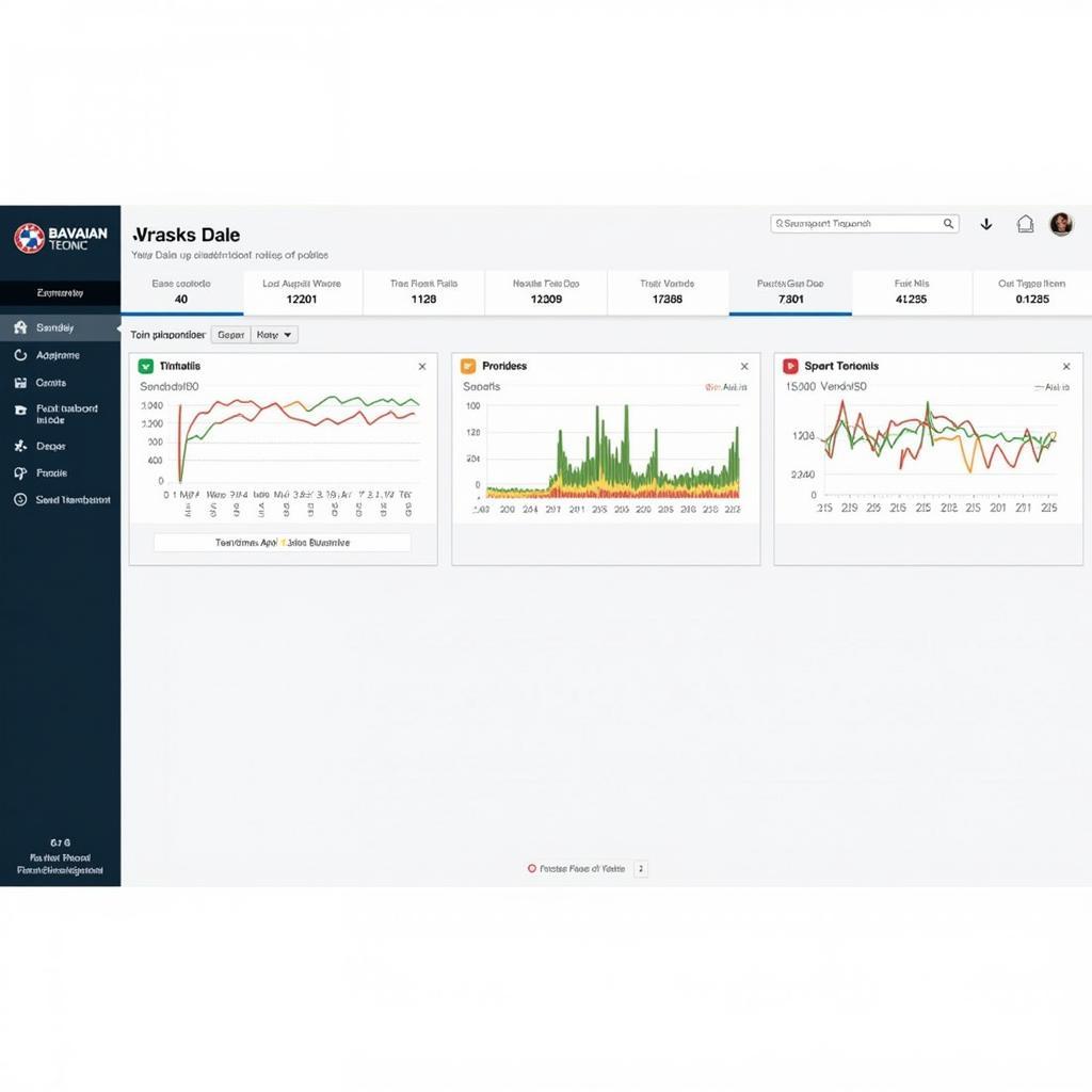 Bavarian Technic Software Dashboard