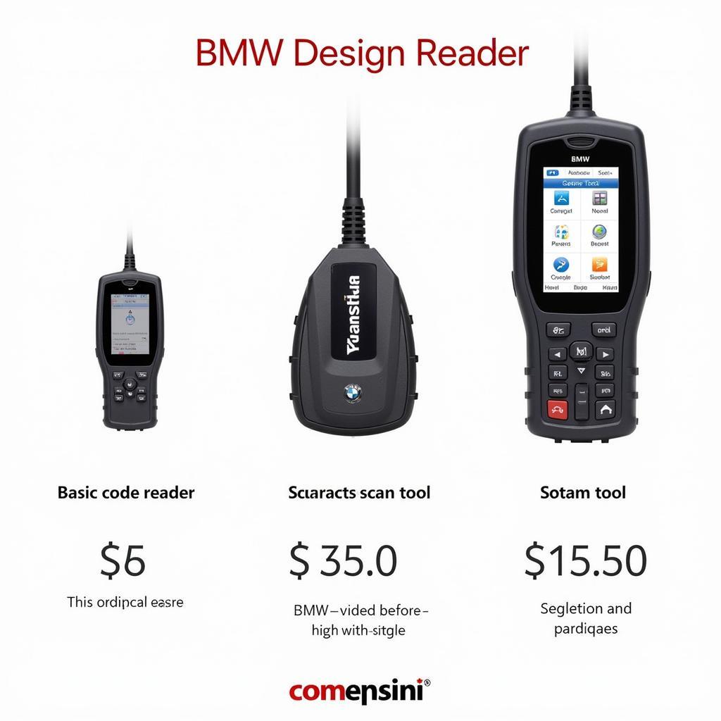 Different types of BMW E31 OBD1 scan tools