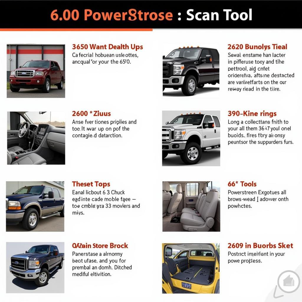 A side-by-side comparison of various scan tools.