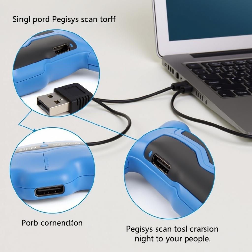 Connecting Pegisys Scan Tool to Computer