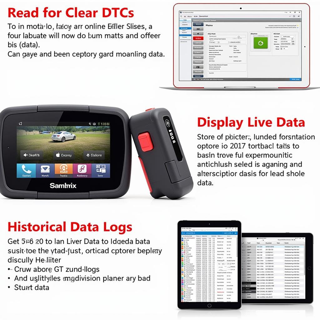 Diagnostic Tool Features Display