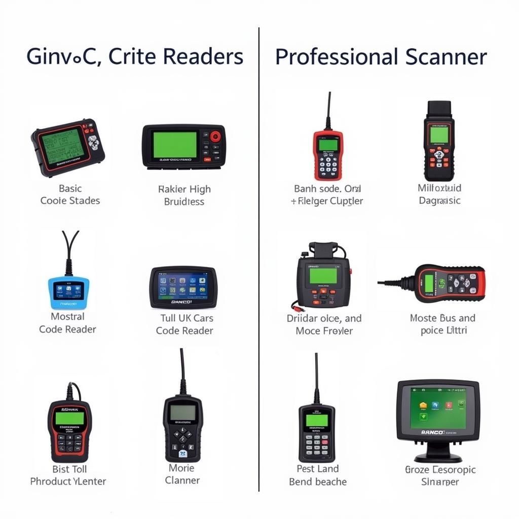 Different Types of Car Diagnostic Tools