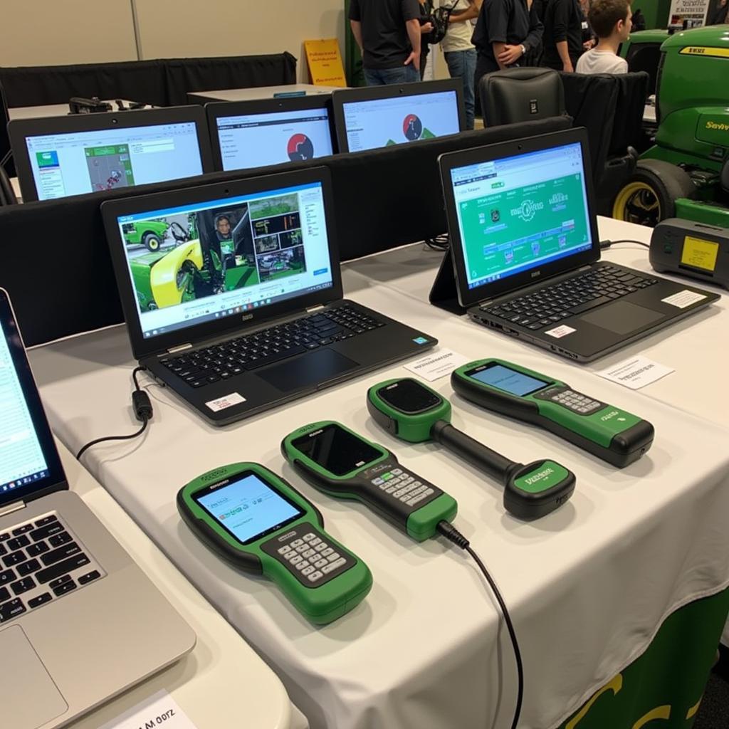 Various John Deere diagnostic scan tools for different needs