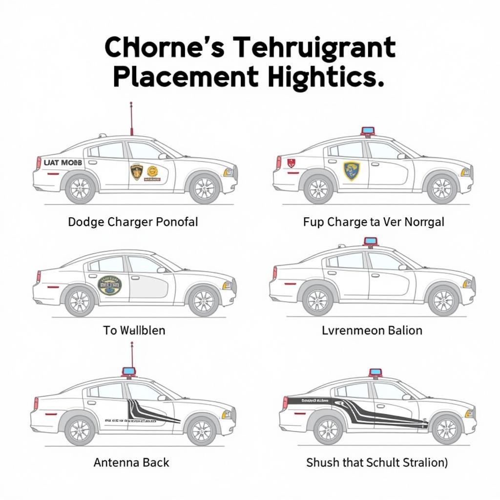 Dodge Charger Police Scanner Antenna Placement Options