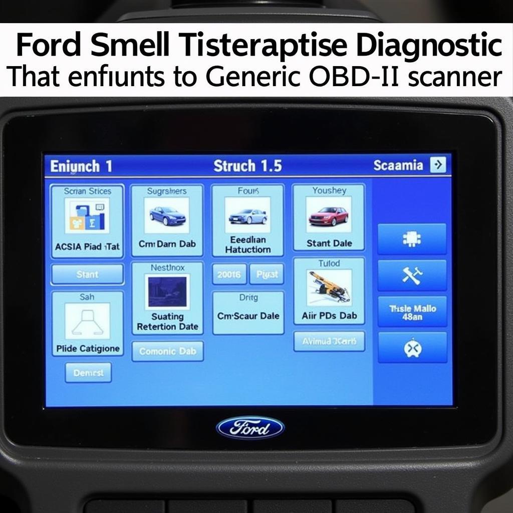 Ford-Specific Scan Tool Features