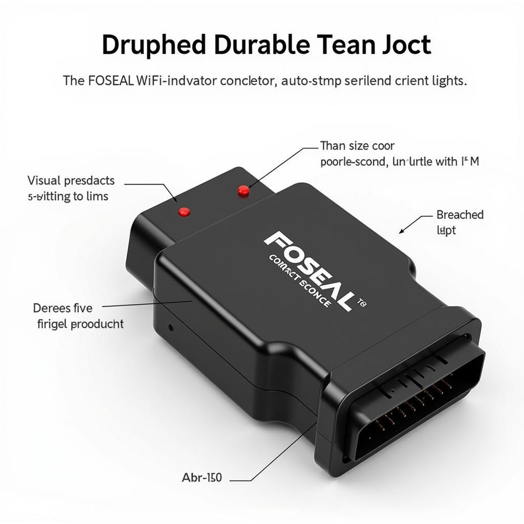 FOSEAL WiFi OBD2 Scanner Features