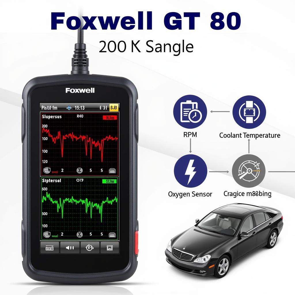 Foxwell GT 80 Live Data