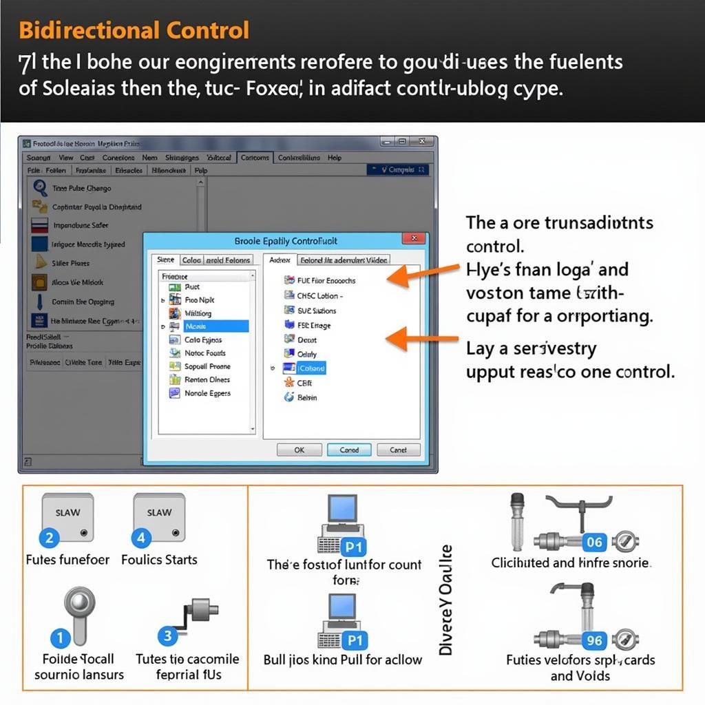 Foxwell i70 Pro Bidirectional Controls Screenshot