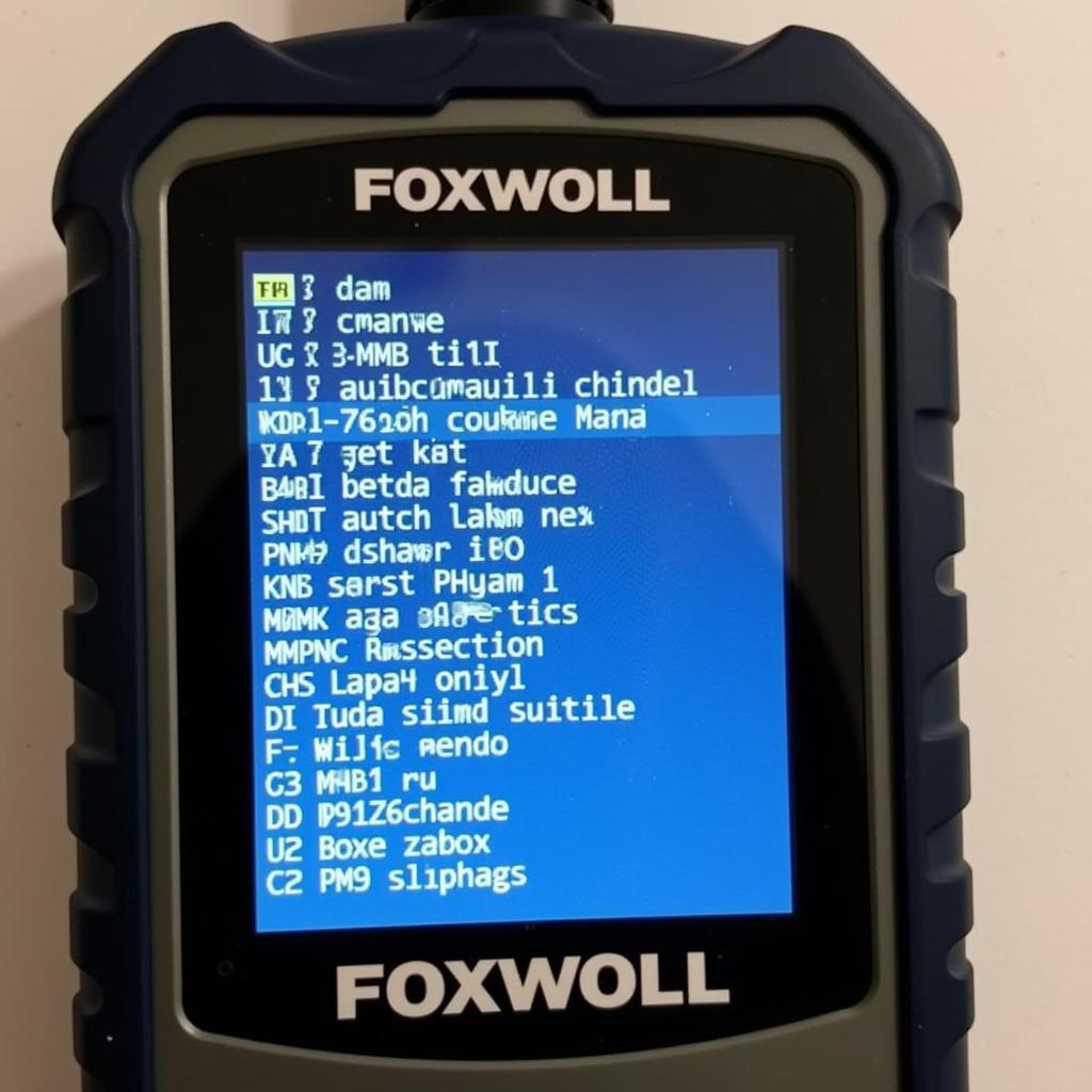 Viewing Fault Codes on the Foxwell NT510