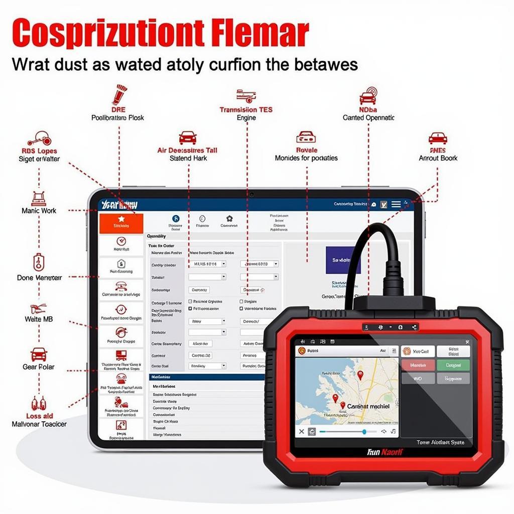 Foxwell NT624 Pro System Coverage Screen