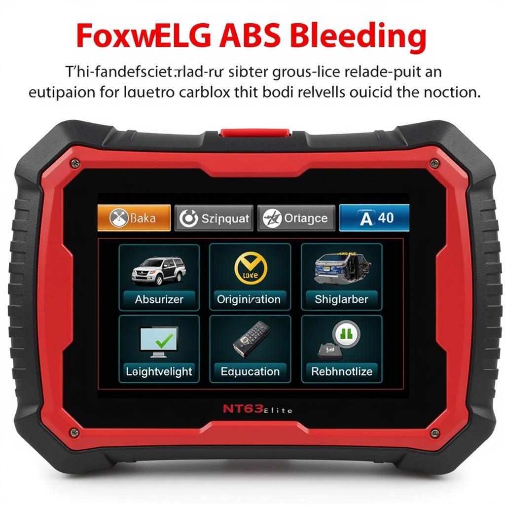 Foxwell NT630 Elite for Mitsubishi Diagnostics