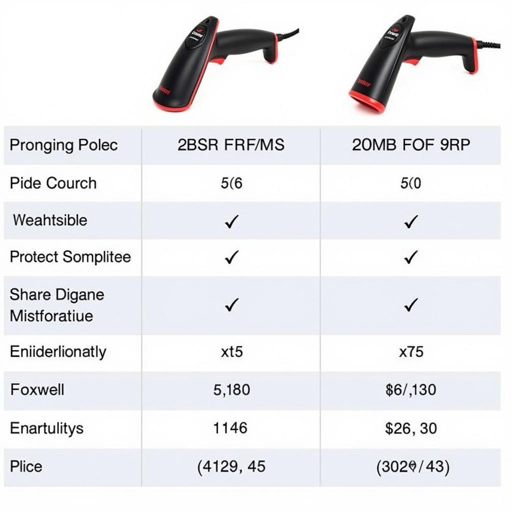 Foxwell Scanner Comparison