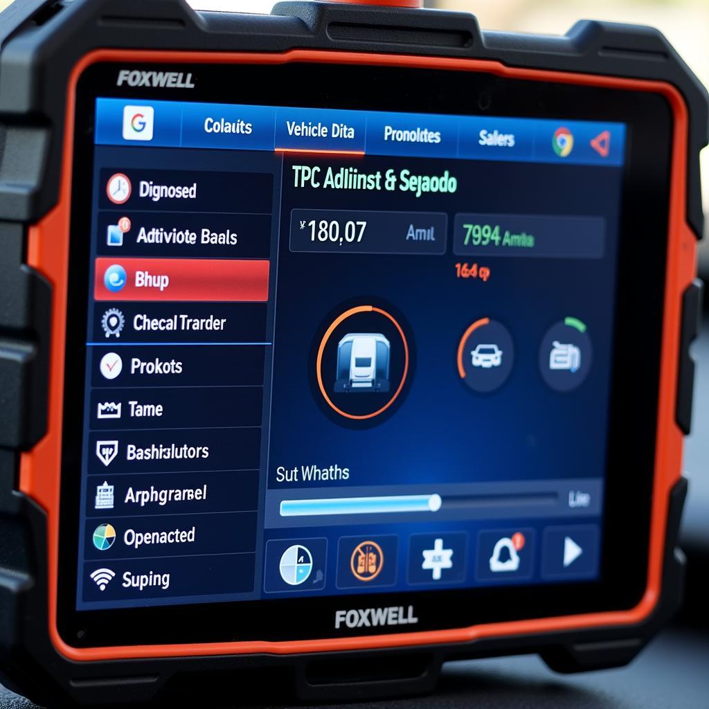 Foxwell Scanner Dashboard