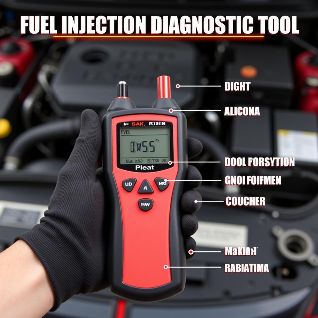 Fuel Injection Diagnostic Tool Components