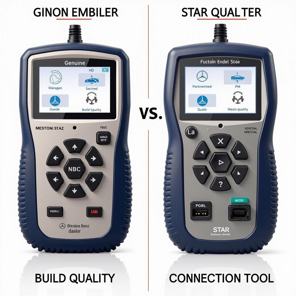 Genuine vs. Counterfeit Star Tool