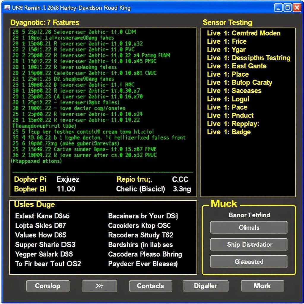 Navigating Diagnostic Software for a 2000 Harley Road King