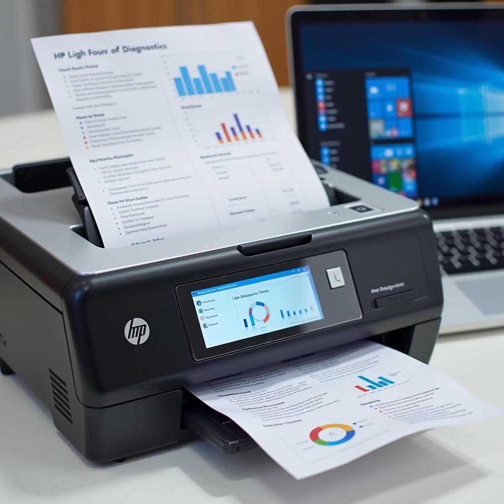 HP Diagnostic Tool Printer Printing Report