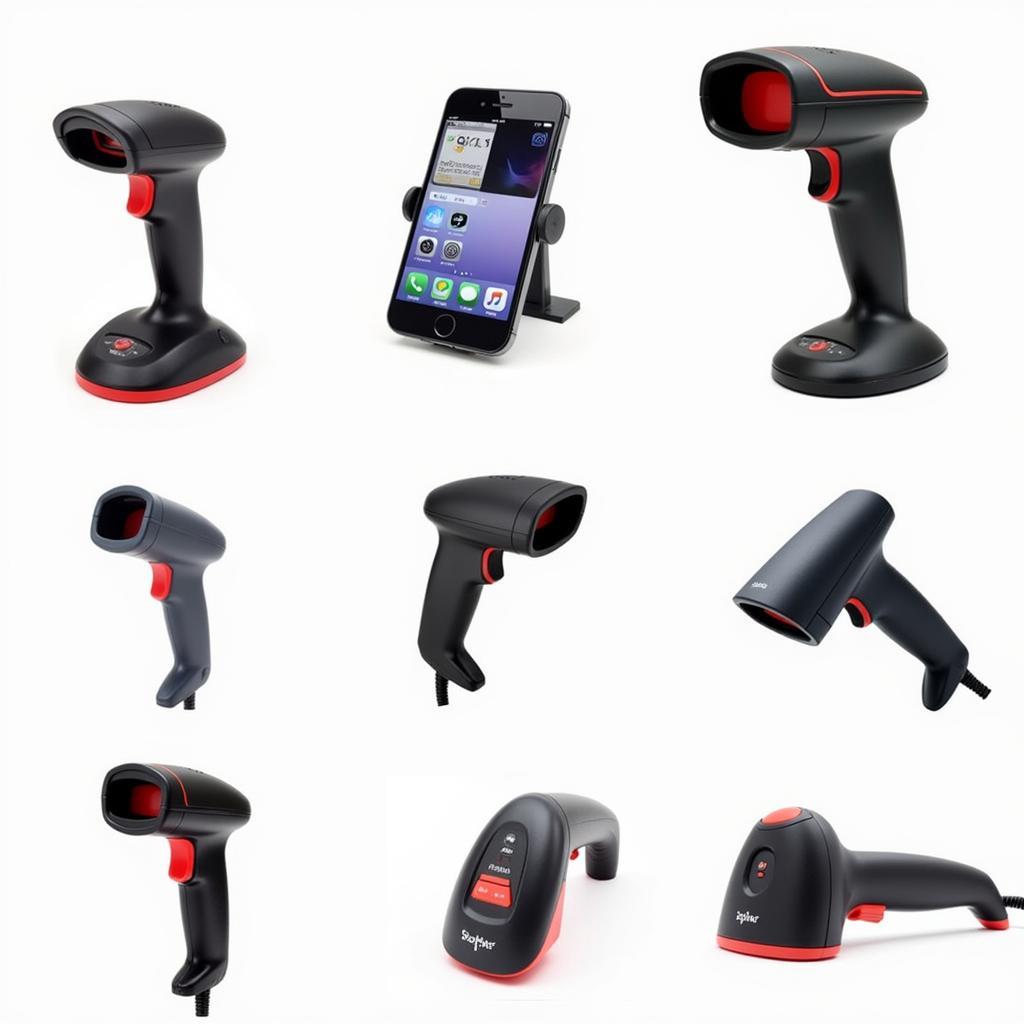 Variety of iPhone Car Code Scanners