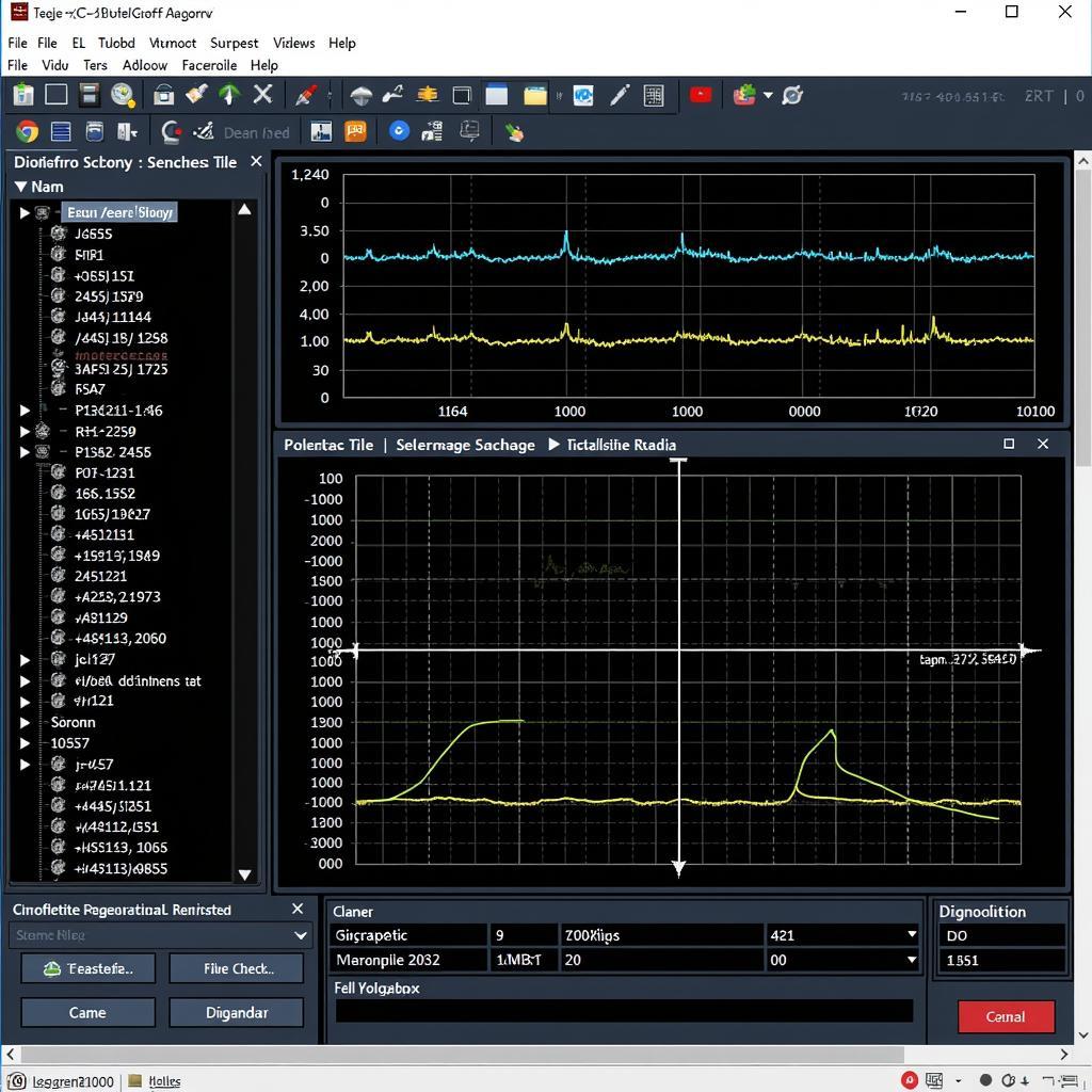 Jeep Scan Tool Software Interface