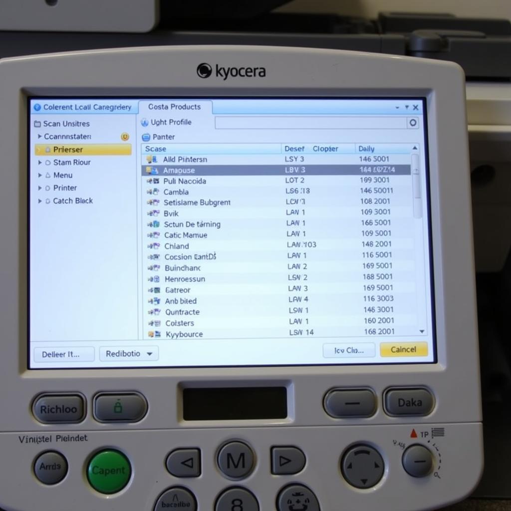 Kyocera Scan to SMB Profiles