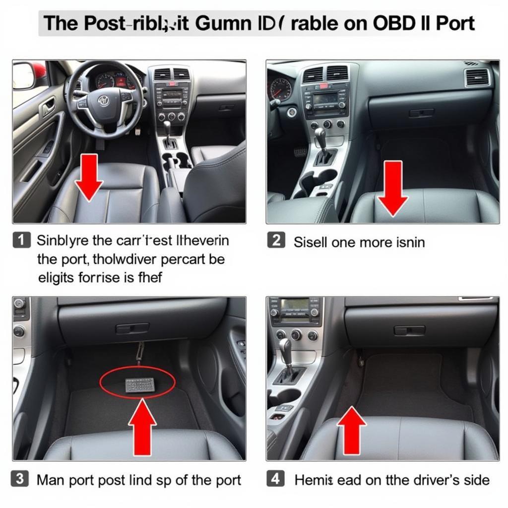 Locating the OBD2 Port in a Car