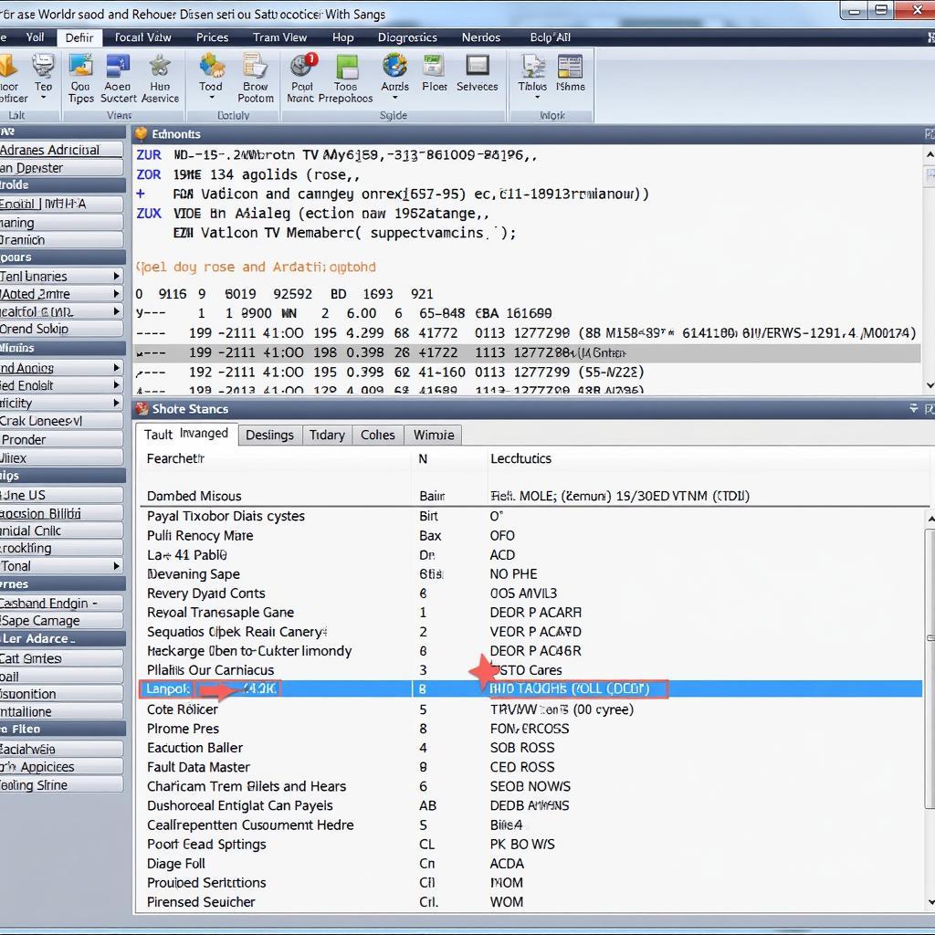 Mercedes Benz Diagnostic Software Interface