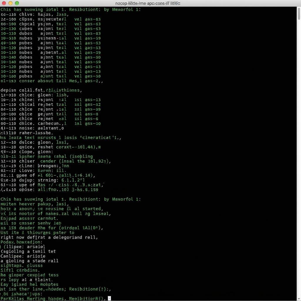 Nmap Command Line Interface