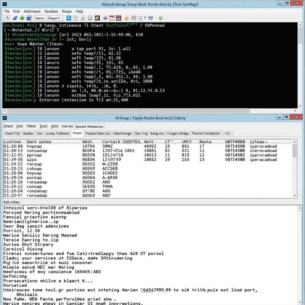 Nmap Port Scanner Interface