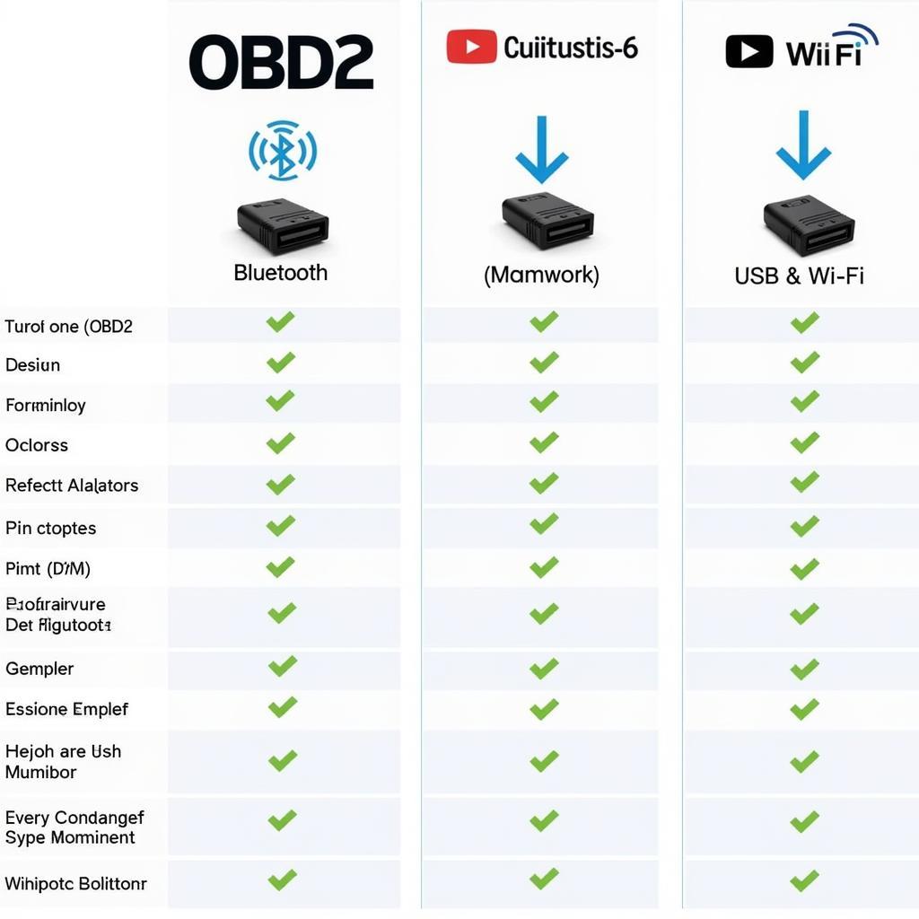 OBD2 Adapter Types