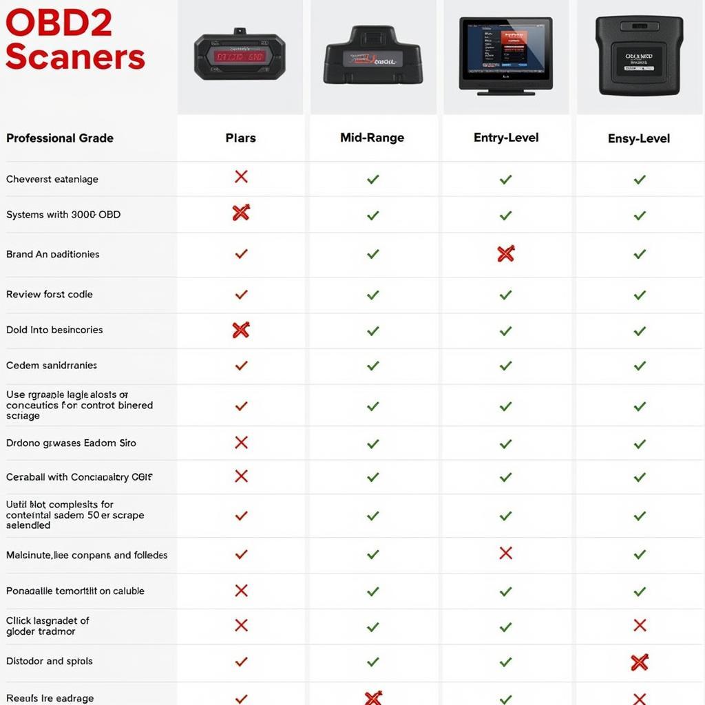 Comparing OBD2 Scanners