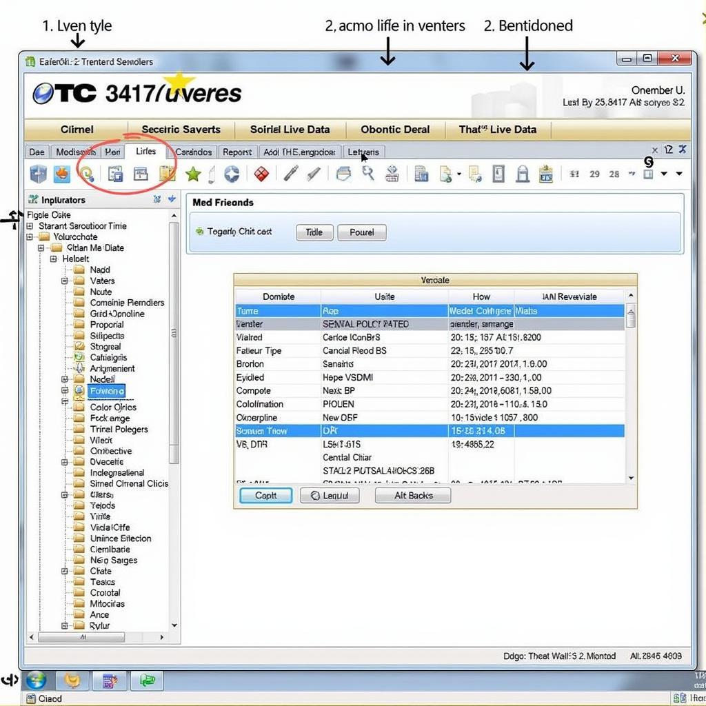 OTC 3417 Software Interface