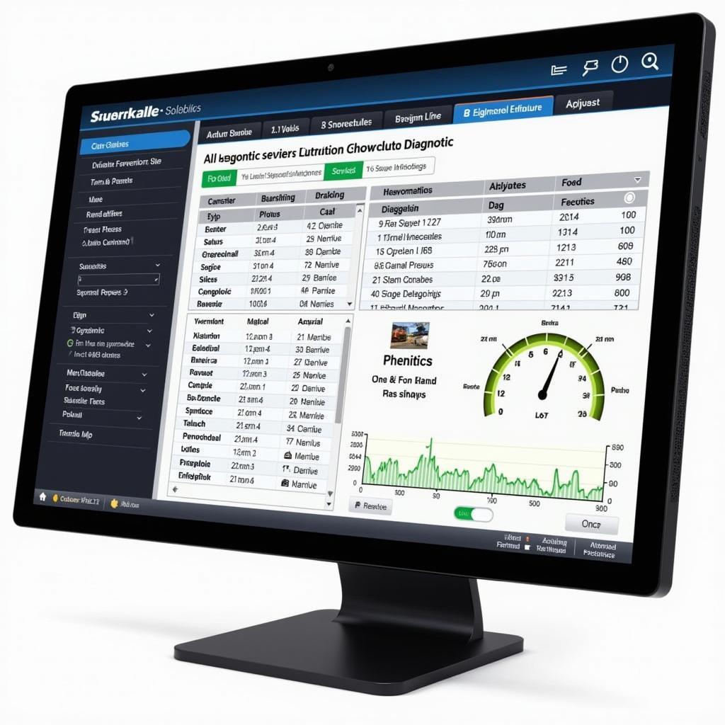 Modern PC Diagnostic Tool Interface