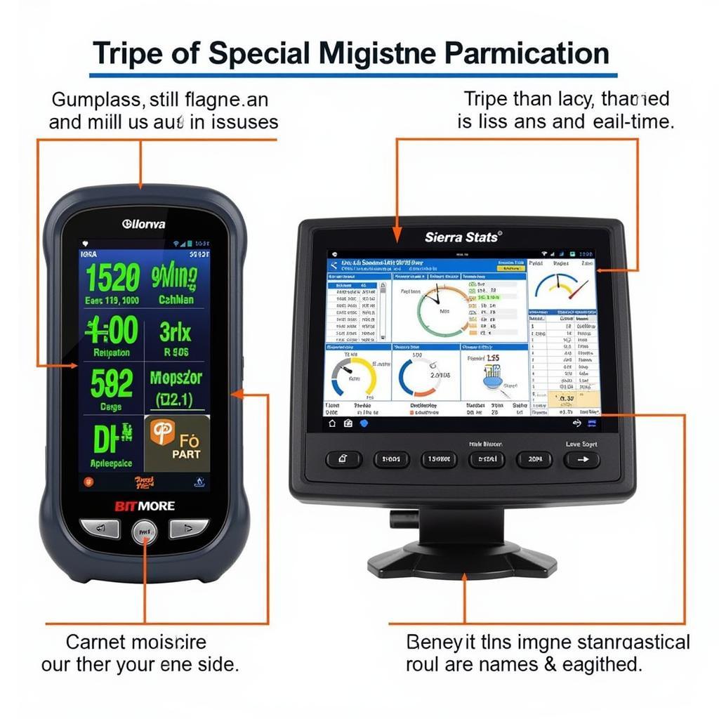 Sierra Stats Marine Diagnostic Tool Interface