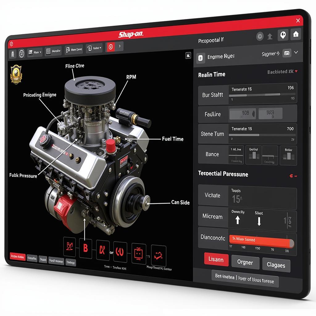 Snap-on Diagnostic Software Interface