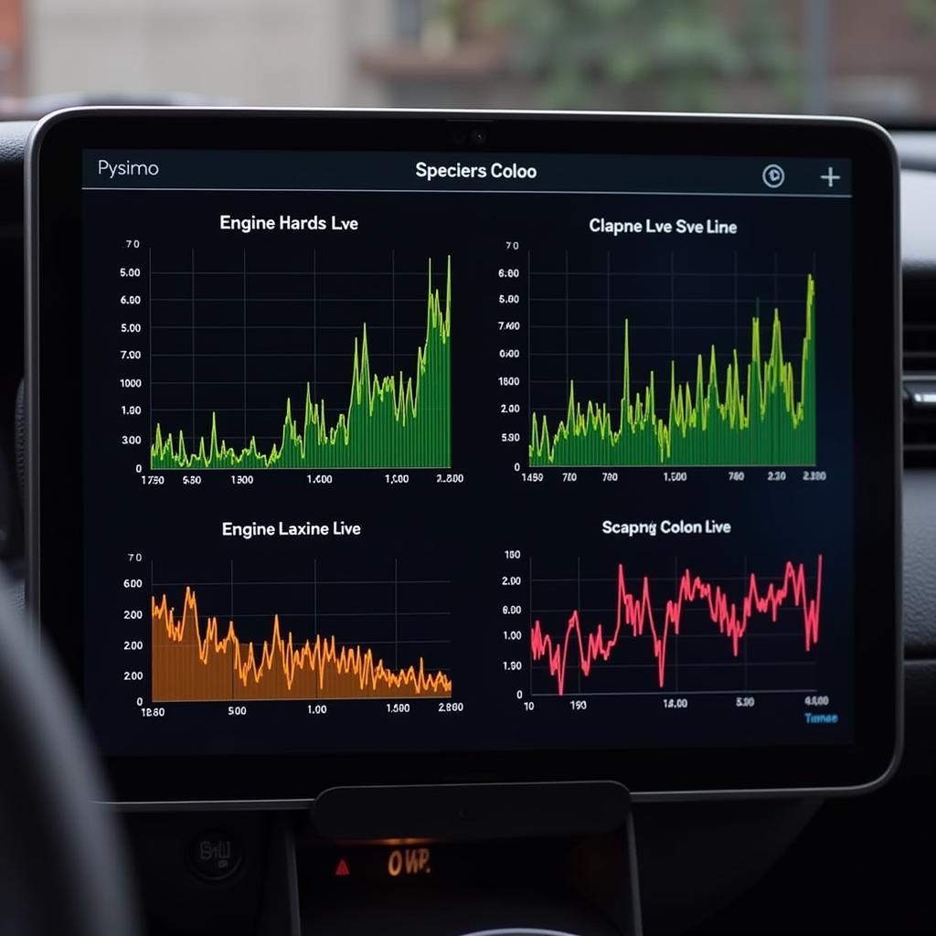 Snap-on Verdict D7 Live Data Display