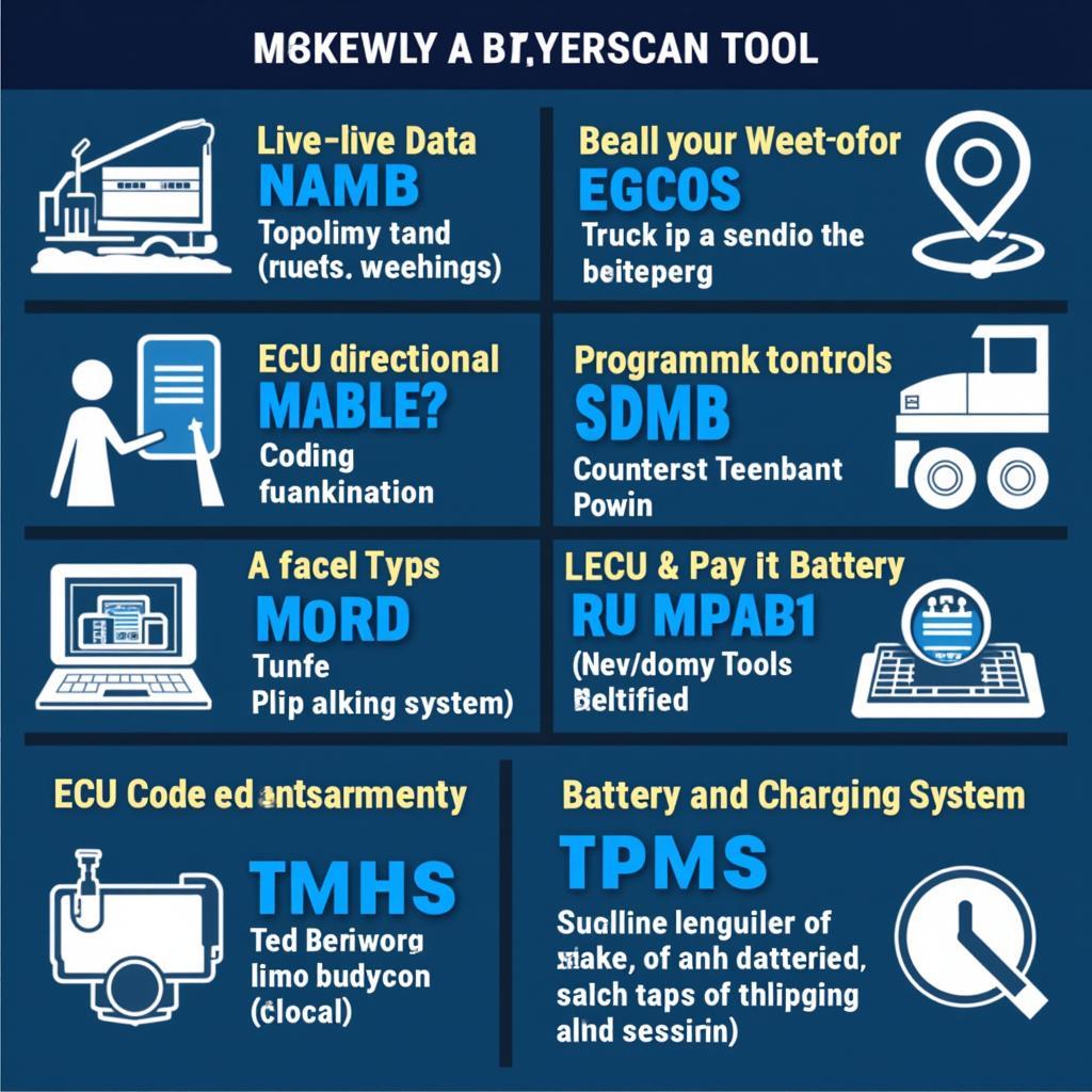 Truck Scan Tool Features