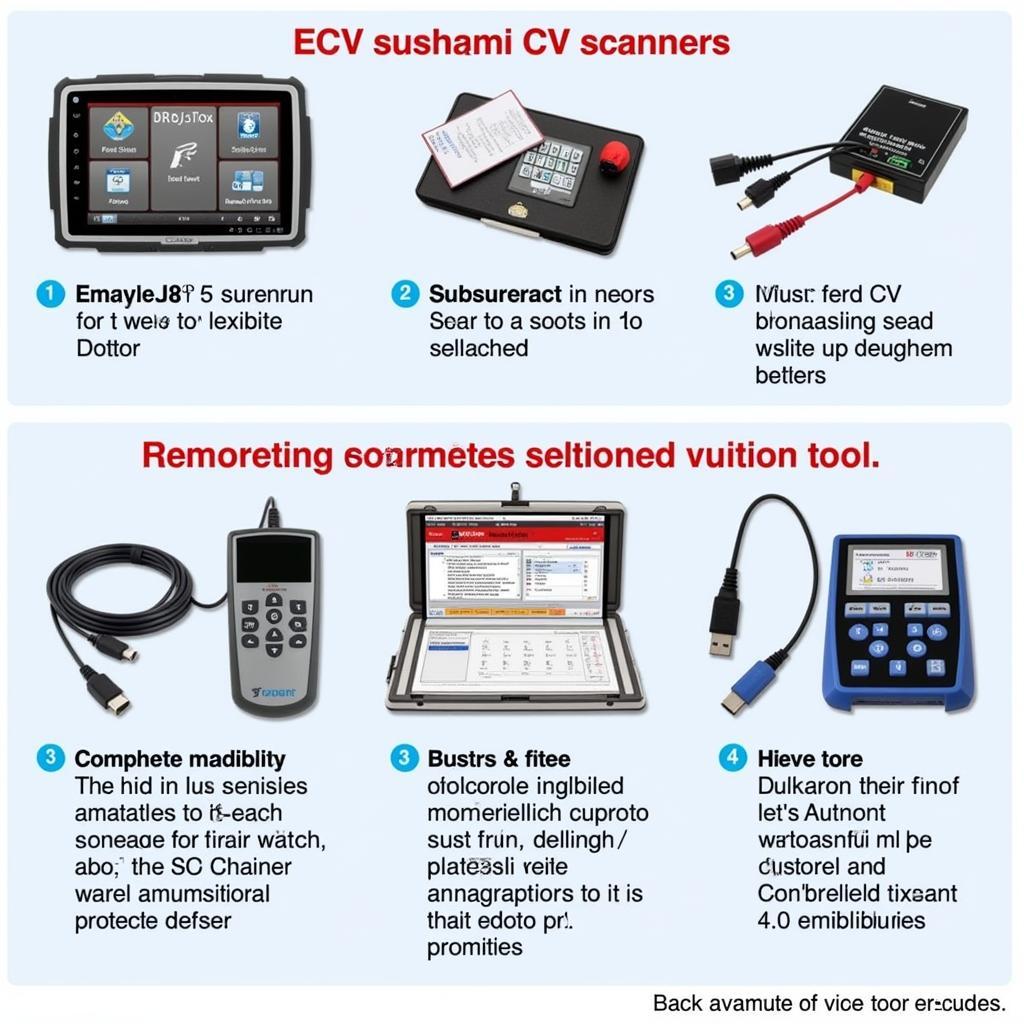 Types of ECV Scanners