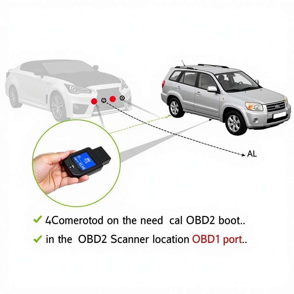 Using OBD2 Scan Tool on Car