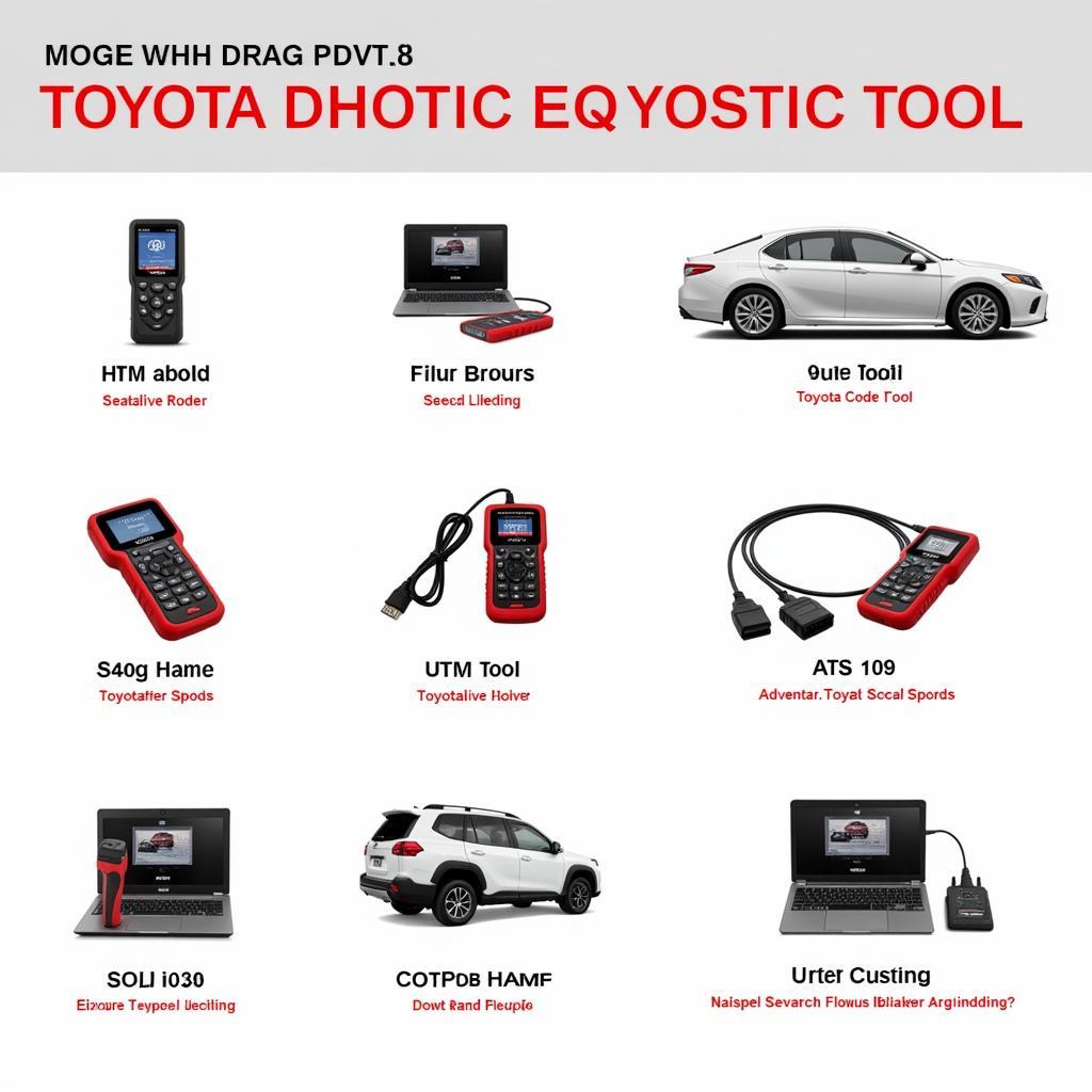 Various Toyota Diagnostic Tools