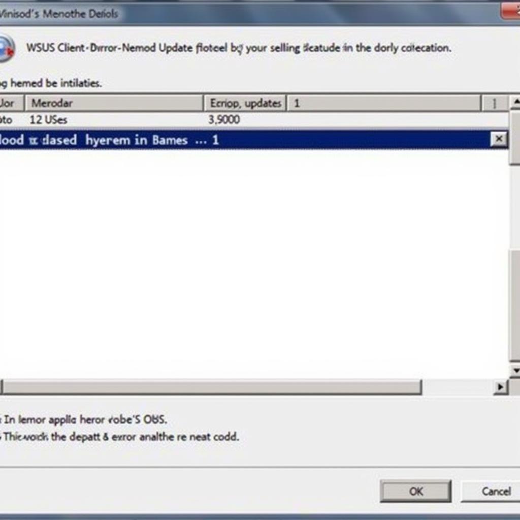 Troubleshooting WSUS Client Update Errors