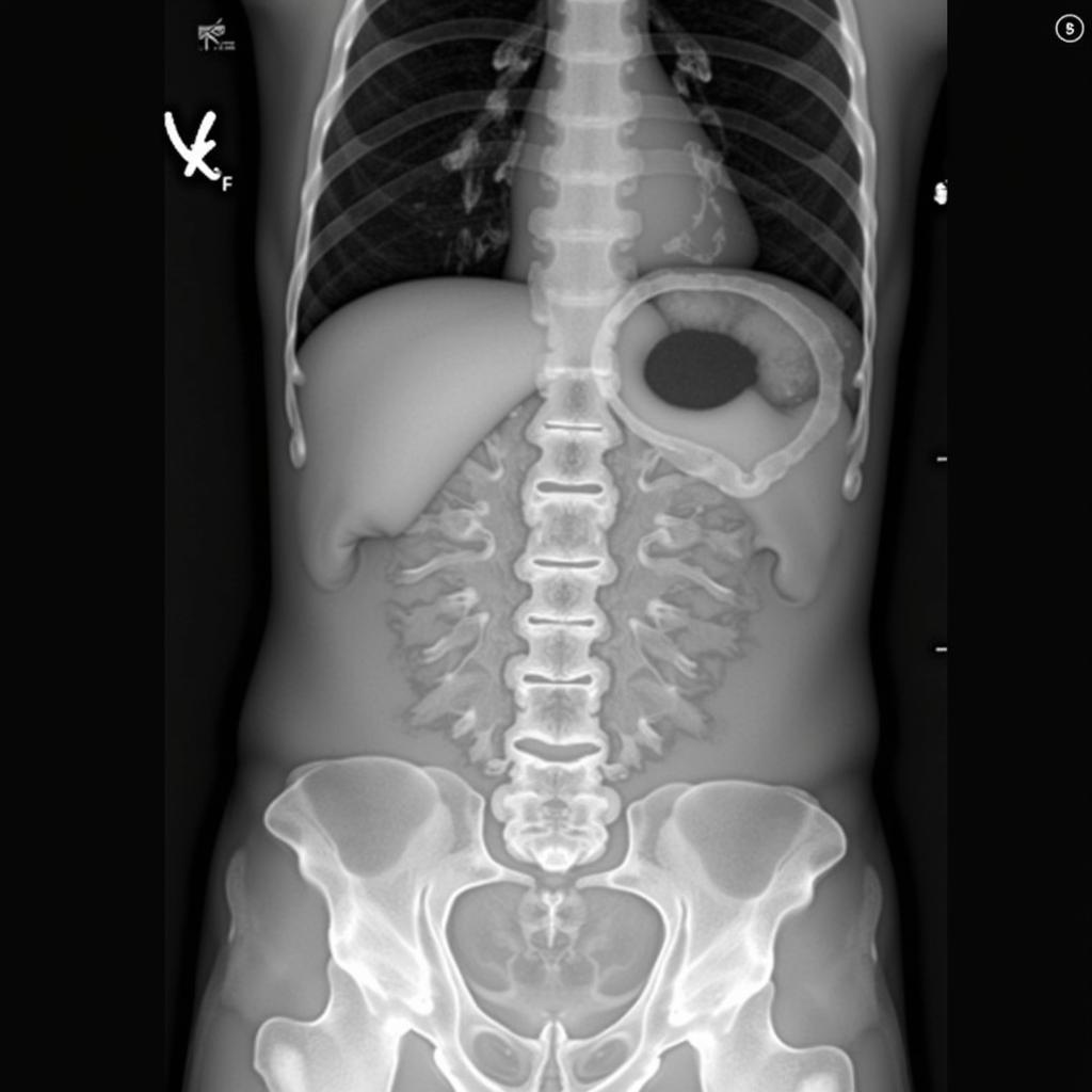 Abdominal X-ray for Intussusception Diagnosis