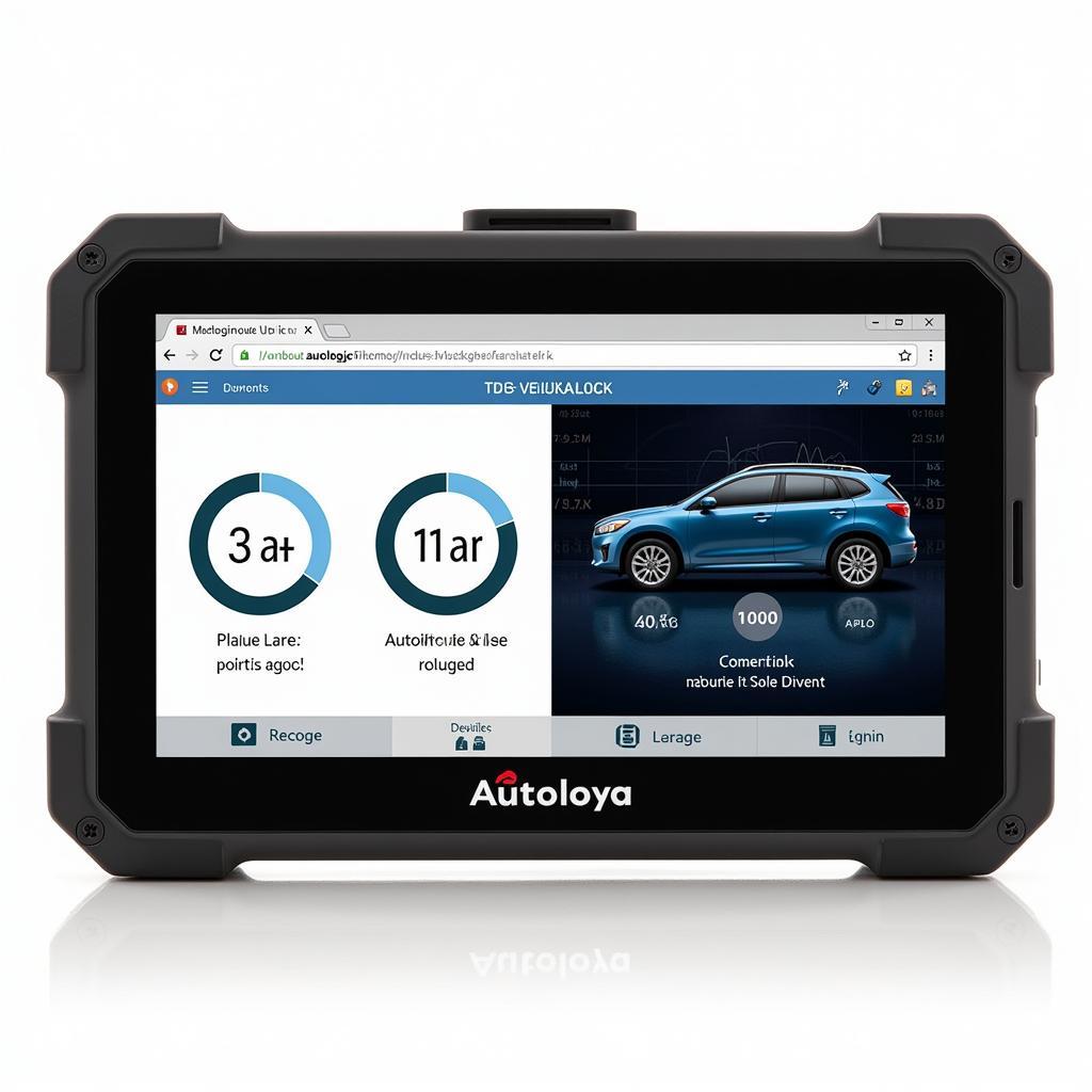 Autologic Diagnostic Tool Interface