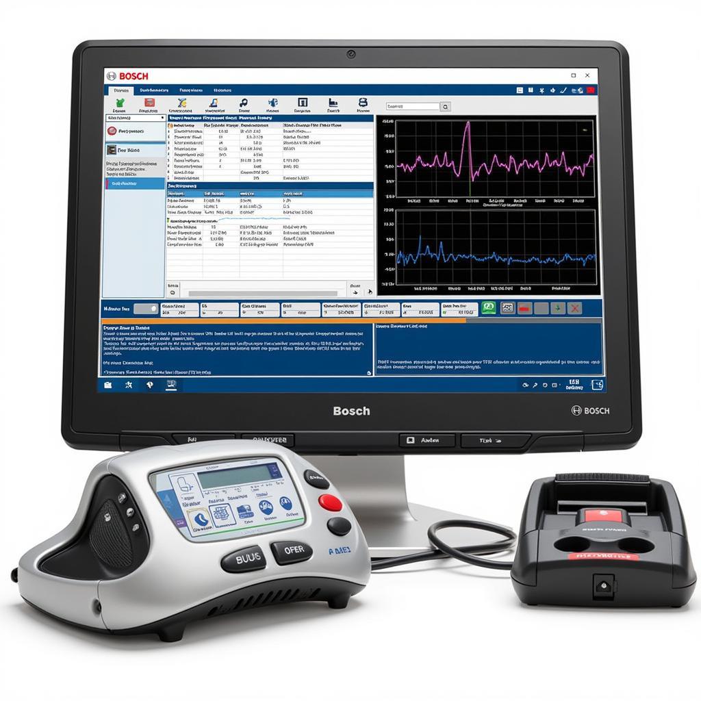 Bosch KTS Truck Diagnostic Tool Software Interface