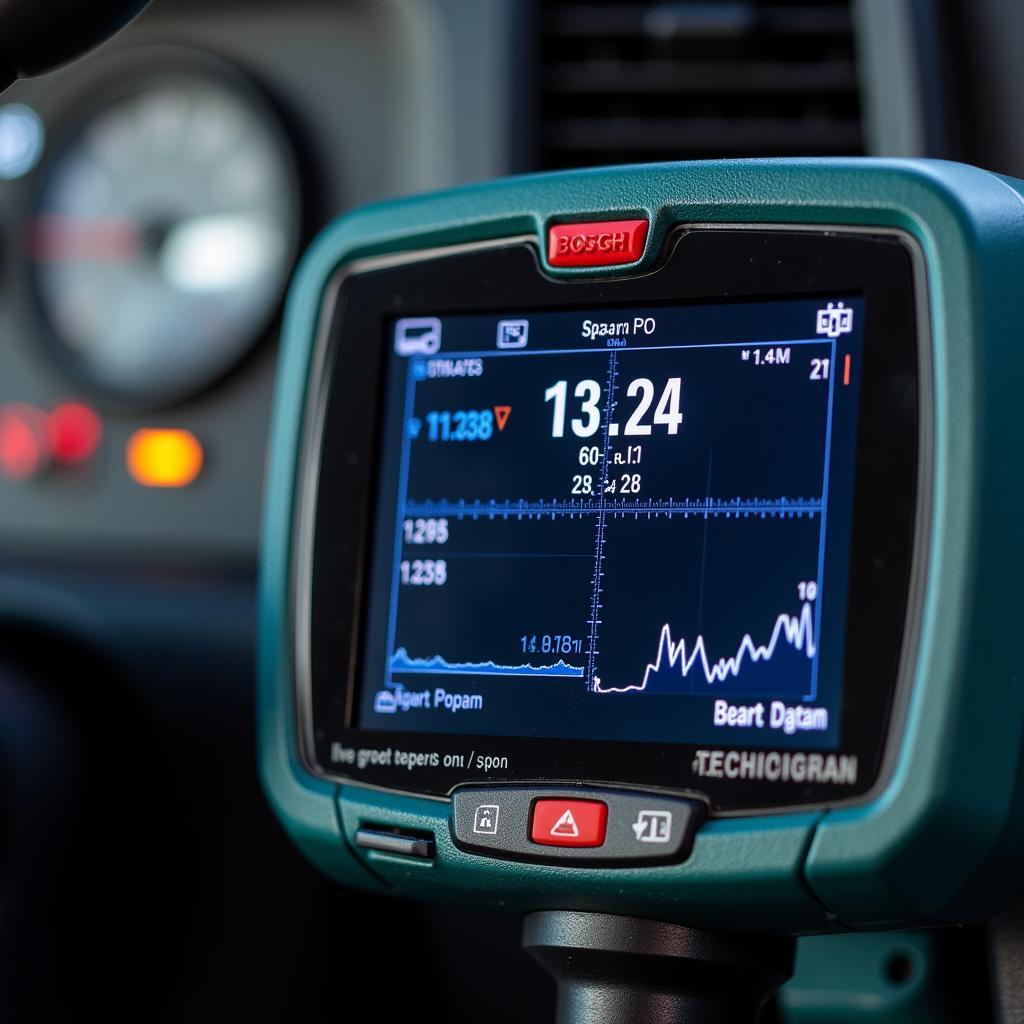 Bosch Truck Scan Tool - Live Data Display